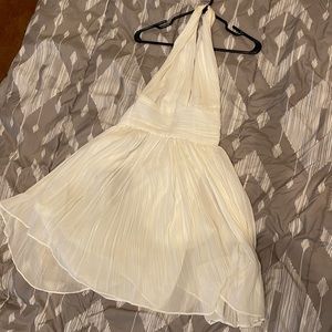 White Halter Dress - BB Dakota